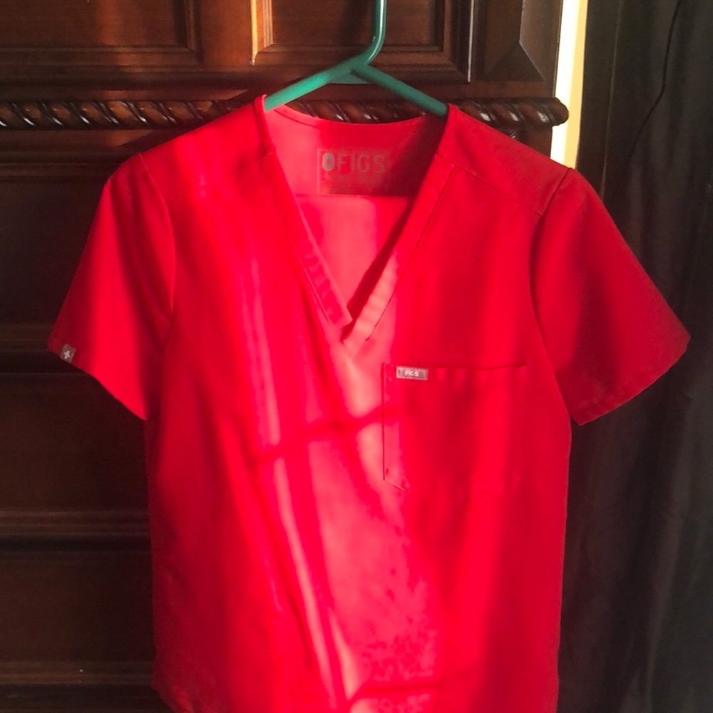 Figs Women's Red Scrubs